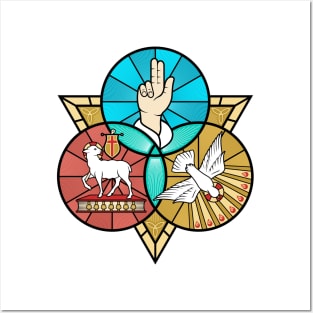 The magnificent seal of the Holy Trinity Posters and Art